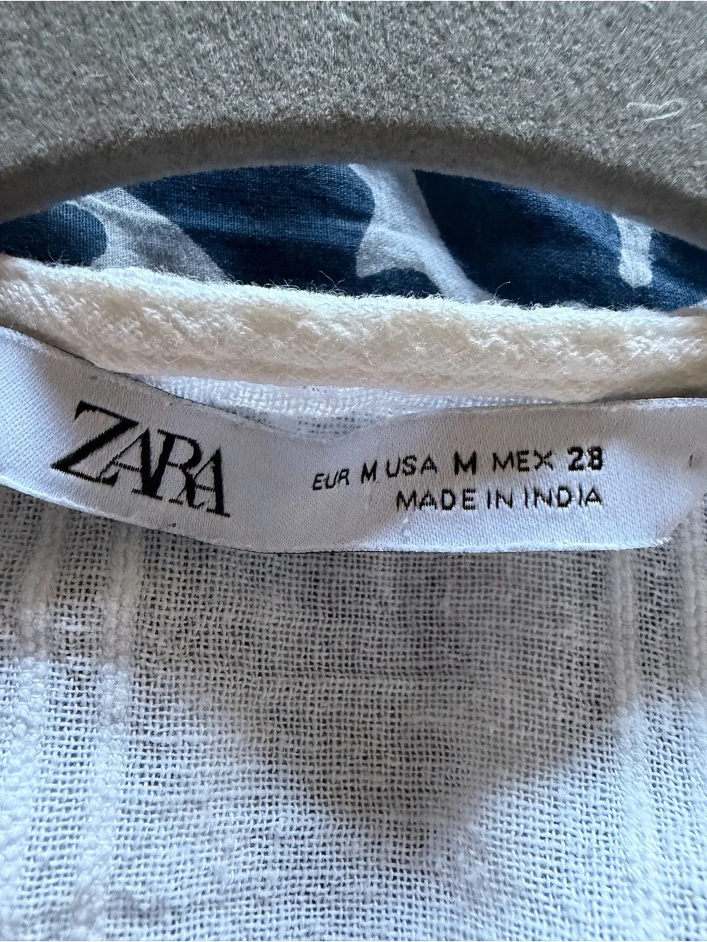Zara wrap blouse